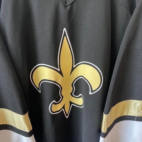 New Orleans Saints Hockey Jersey - Picture 2 of 8